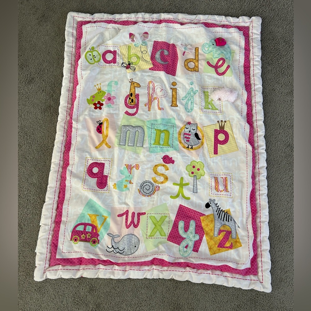 Lambs & Ivy Baby‎ ABC Colorful Blanket